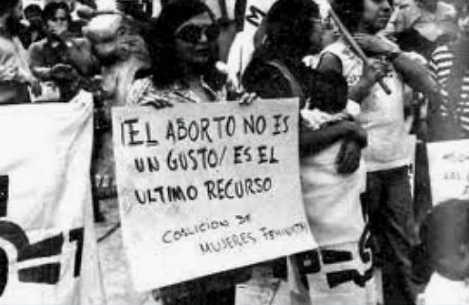 Lucha por derecho al aborto