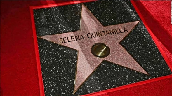 Estrella de Selena Quintanilla en el Salon de la fama