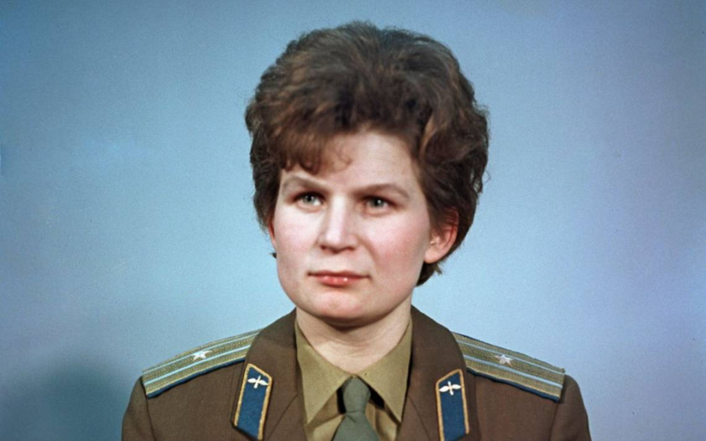 Teresa Tereshkova en foto honorifica